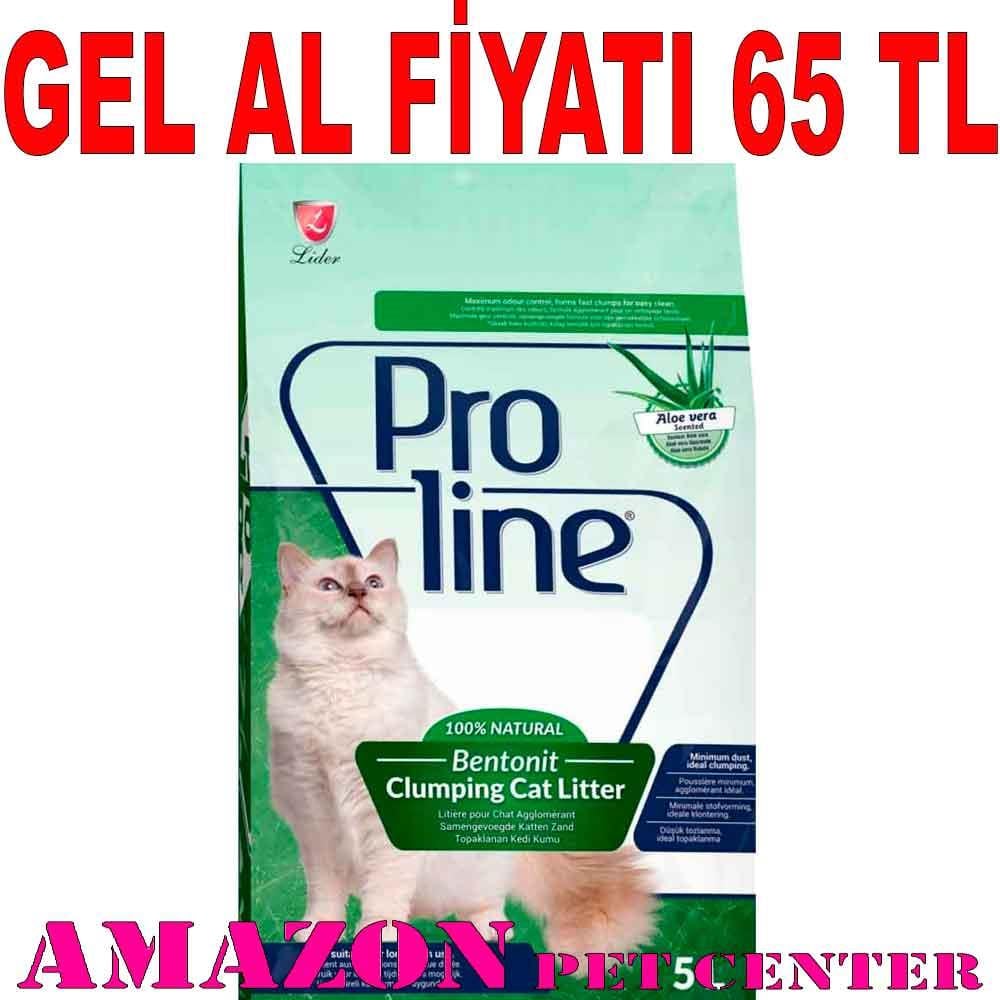 Pro Line Aloe Vera Kokulu Kedi Kumu 5 LT 18934007 Amazon Pet Center