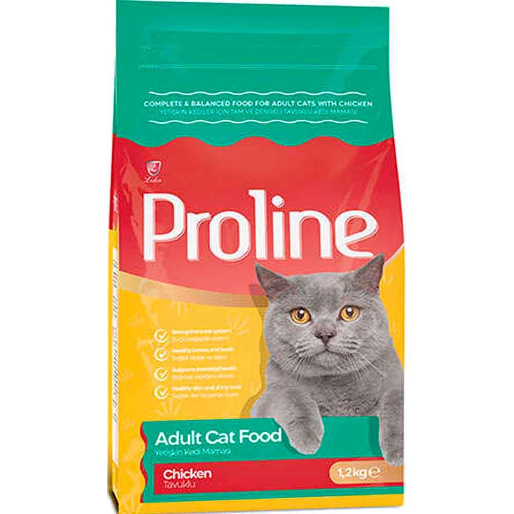 Pro Line Kedi Maması Tavuklu 1,2 kg 8698995030663 Amazon Pet Center