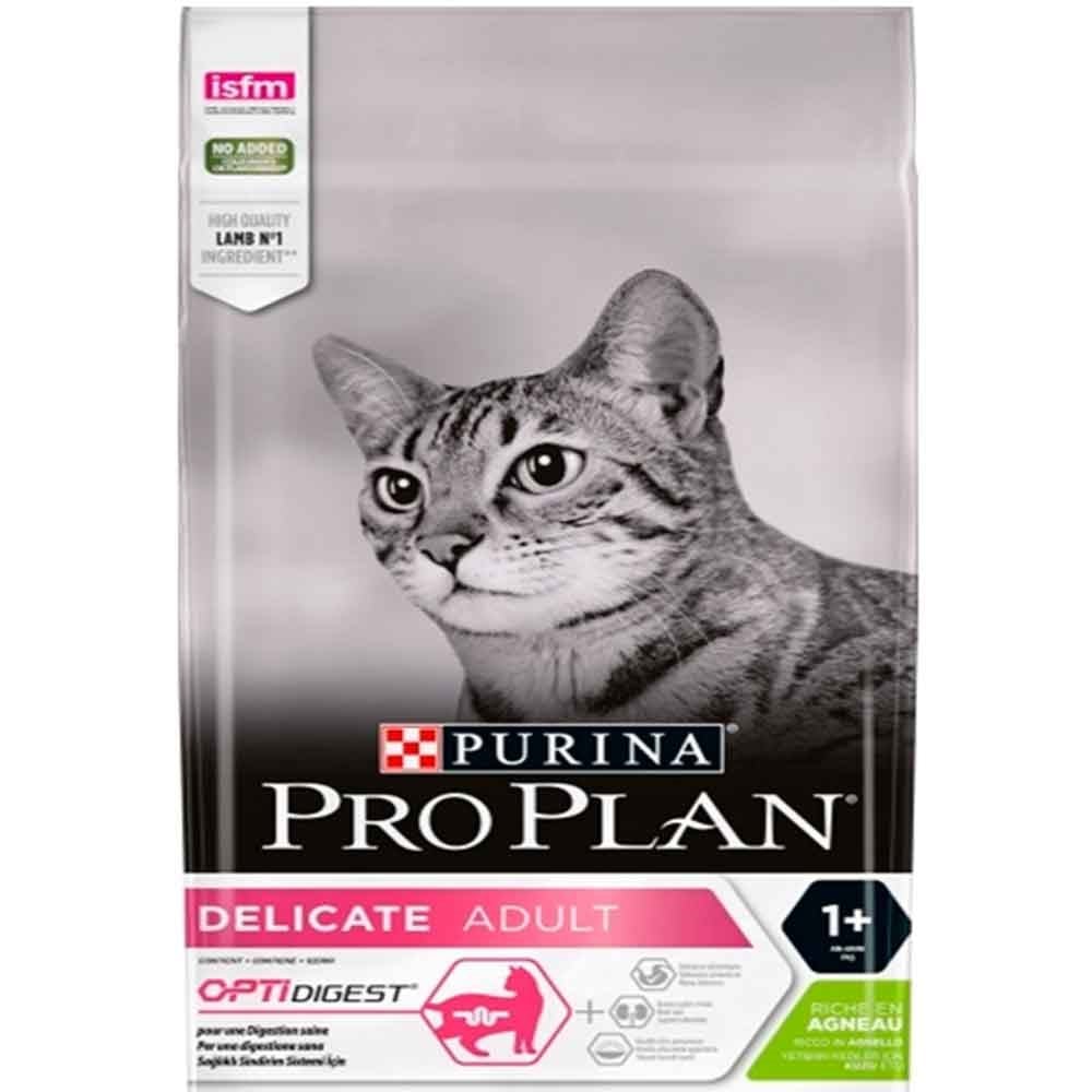 Pro Plan Delicate Kuzu Etli Kedi Maması 10 kg 7613035846944 Pro Plan Yetişkin Kedi Mamaları Amazon Pet Center