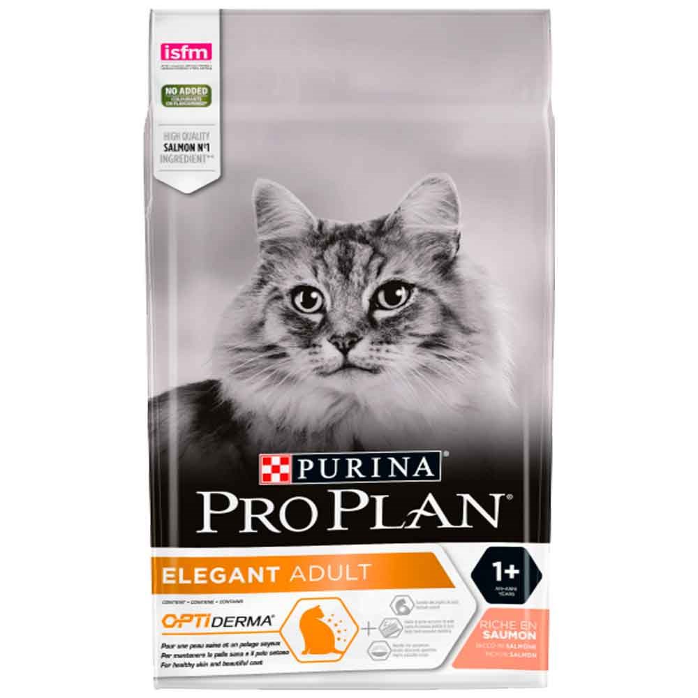 Pro Plan Elegant Somonlu Kedi Maması 1.5 Kg 7613036529150 Pro Plan Yetişkin Kedi Mamaları Amazon Pet Center