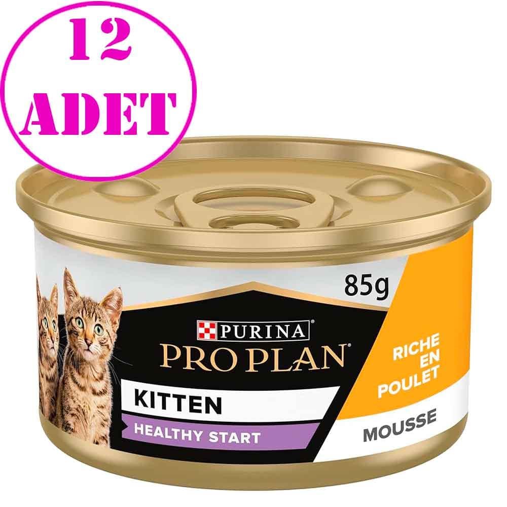 Pro plan Junior Tavuklu Yavru Kedi Konservesi 85 Gr 12 AD 19508009 Amazon Pet Center