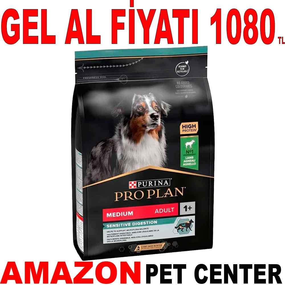 Pro Plan Kuzu Etli Köpek Maması 3 Kg 19440002 Amazon Pet Center