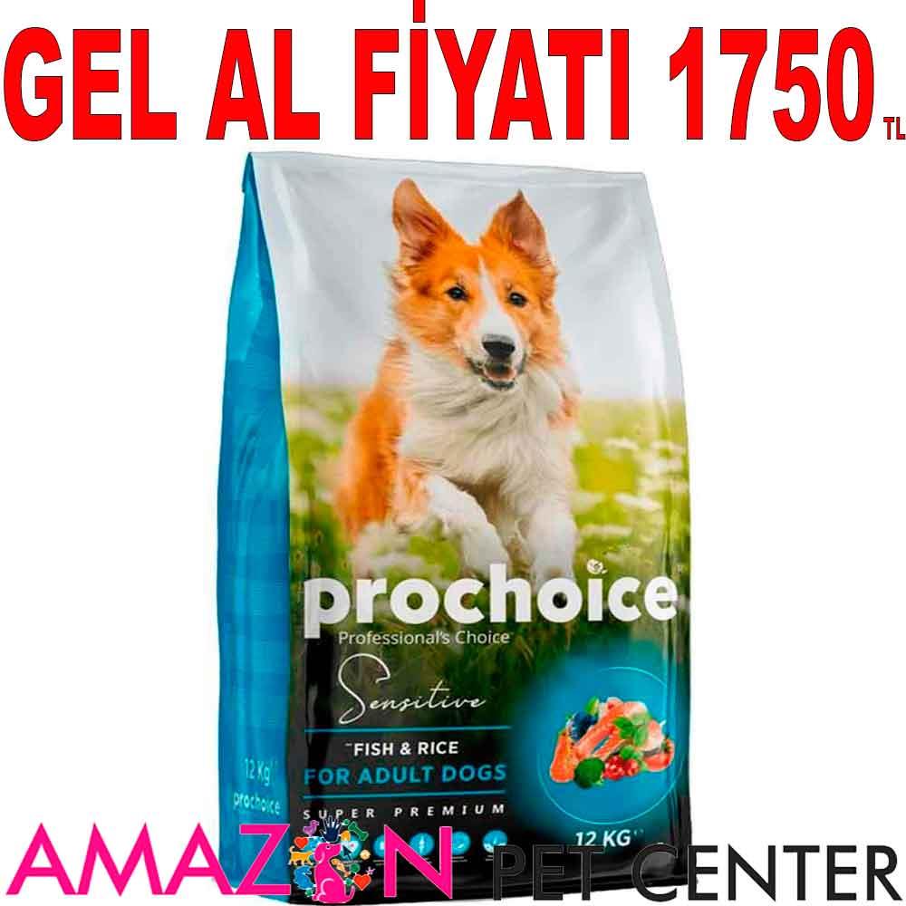ProChoice Köpek Maması Sensitive Skin Balıklı 12 Kg 18447002 Amazon Pet Center
