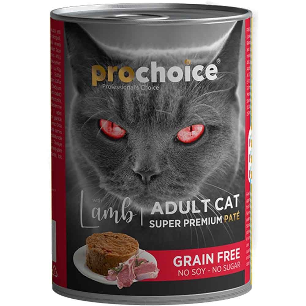 Prochoice Kuzulu Kedi Konservesi Pate 400 Gr 8681465602927 Pro Choice Yetişkin Kedi Konserve Mamaları Amazon Pet Center