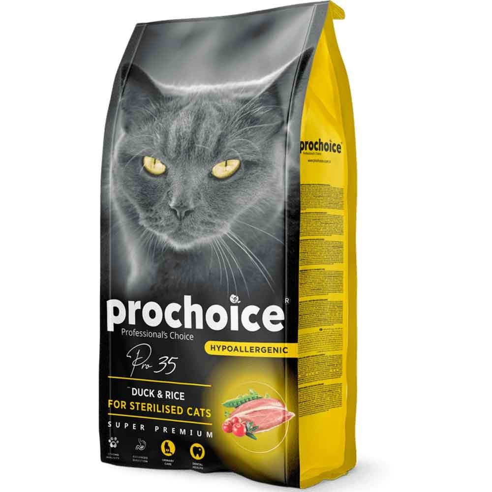 Prochoice Pro 35 Ördekli Tavuklu Kısır Kedi Maması 2 Kg 8681465606192 Amazon Pet Center