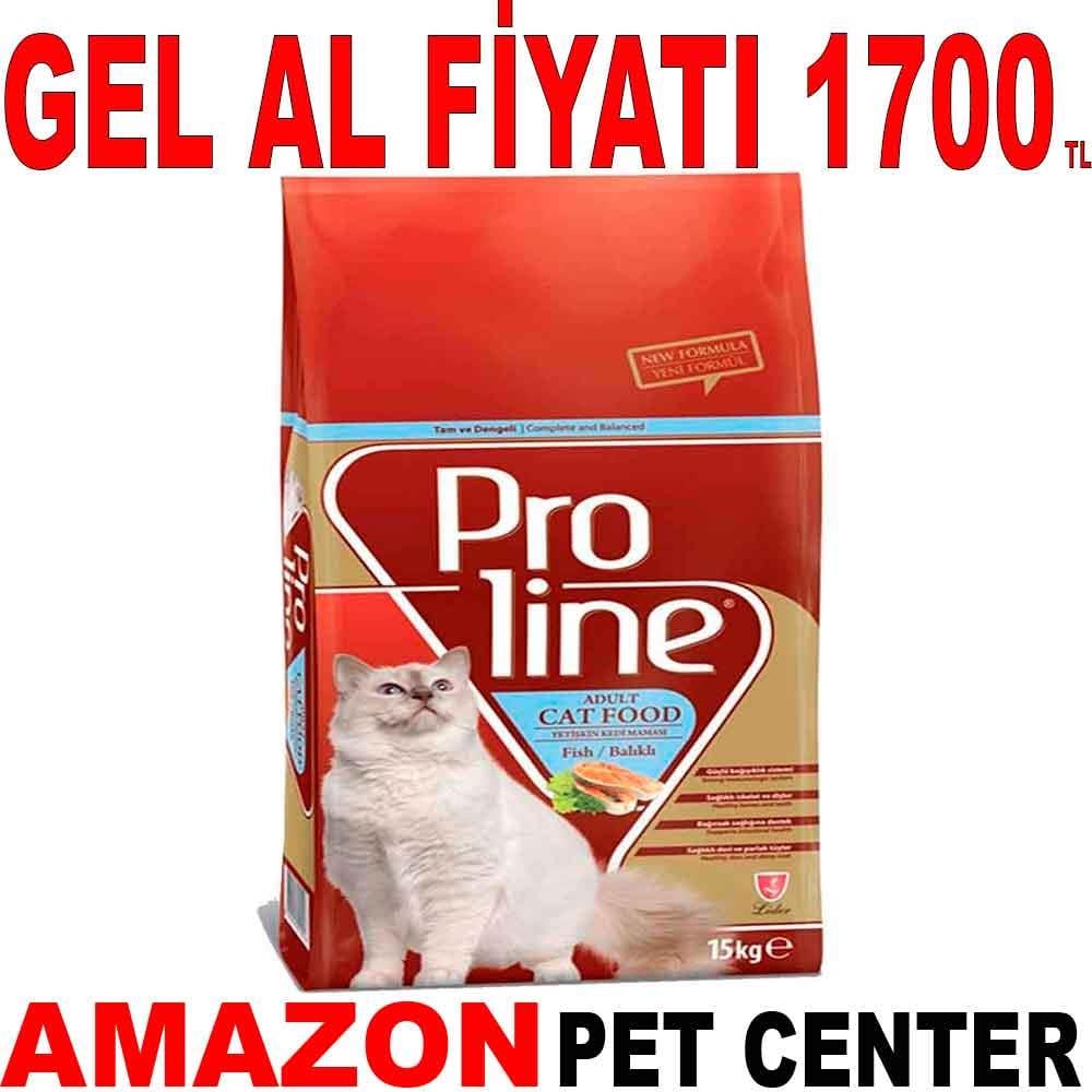 Proline Balıklı Kedi Maması 15 Kg 17977005 Amazon Pet Center