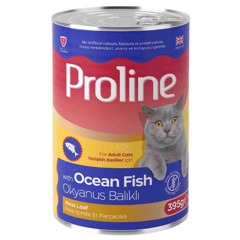 Proline Kedi Konserve Maması Pate Okyanus Balıklı 395 Gr 8698995032032 Amazon Pet Center