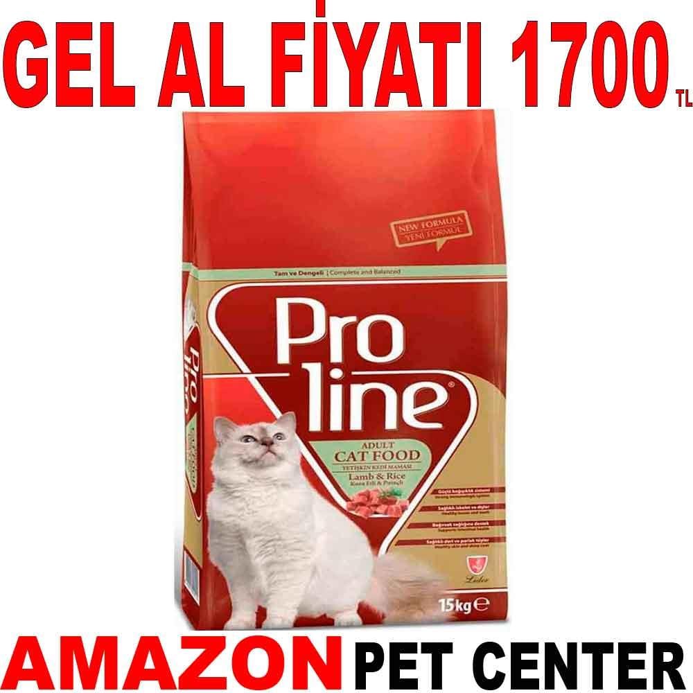Proline Kuzu Etli Kedi Maması 15 kg 17978002 Amazon Pet Center