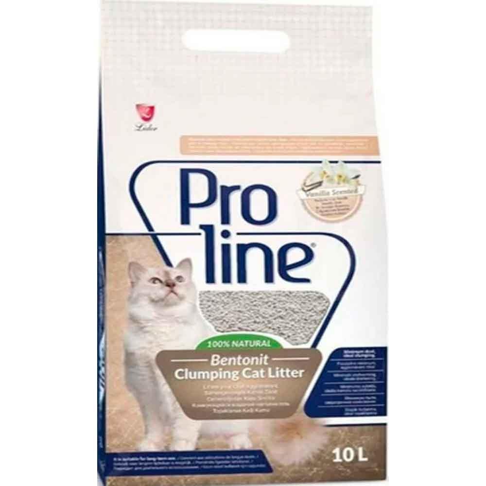 Proline Vanilya Kokulu İnce Taneli Topaklanan Kedi Kumu 10lt 8698995030618 Amazon Pet Center