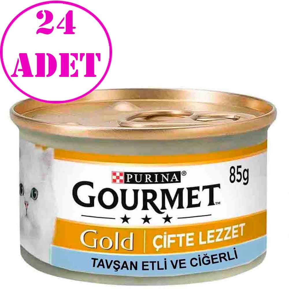 Proplan Gourmet Ciğerli Tavşanlı Parçalı Kedi Konservesi 85 gr 24 AD 32104813 Amazon Pet Center