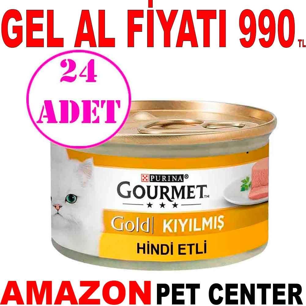 Proplan Gourmet Kıyılmış Hindili Kedi Konservesi 85 Gr 24 Ad 18490008 Amazon Pet Center