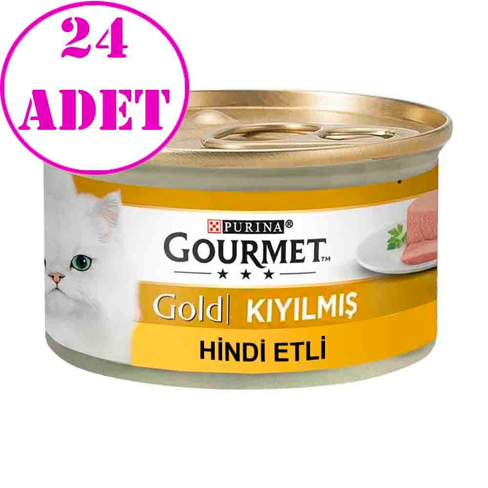 Proplan Gourmet Kıyılmış Hindili Kedi Konservesi 85 Gr 24 Ad 32120745 Gourmet Yetişkin Kedi Konserve Mamaları Amazon Pet Center