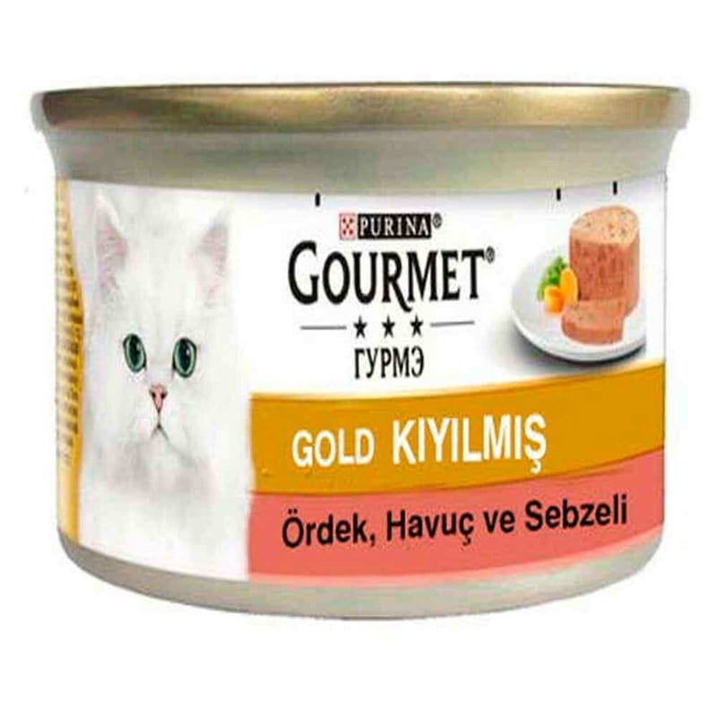 Proplan Gourmet Kıyılmış Ördekli Havuçlu Kedi Konservesi 85 gr 7613037622430 Gourmet Yetişkin Kedi Konserve Mamaları Amazon Pet Center