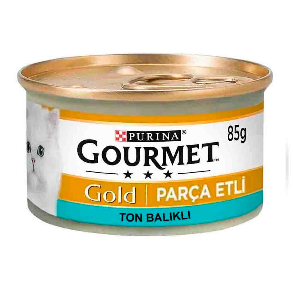 Proplan Gourmet Parça Ton Balıklı Kedi Konservesi 85 gr 7613035439726 Gourmet Yetişkin Kedi Konserve Mamaları Amazon Pet Center