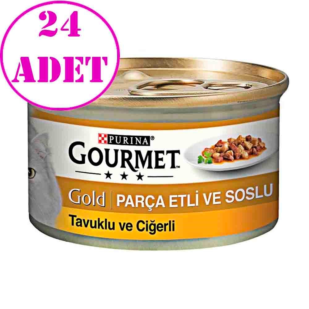 Proplan Gourmet Tavuk ve Ciğerli Kedi Konservesi 85 Gr 24 Ad 32120714 Gourmet Yetişkin Kedi Konserve Mamaları Amazon Pet Center