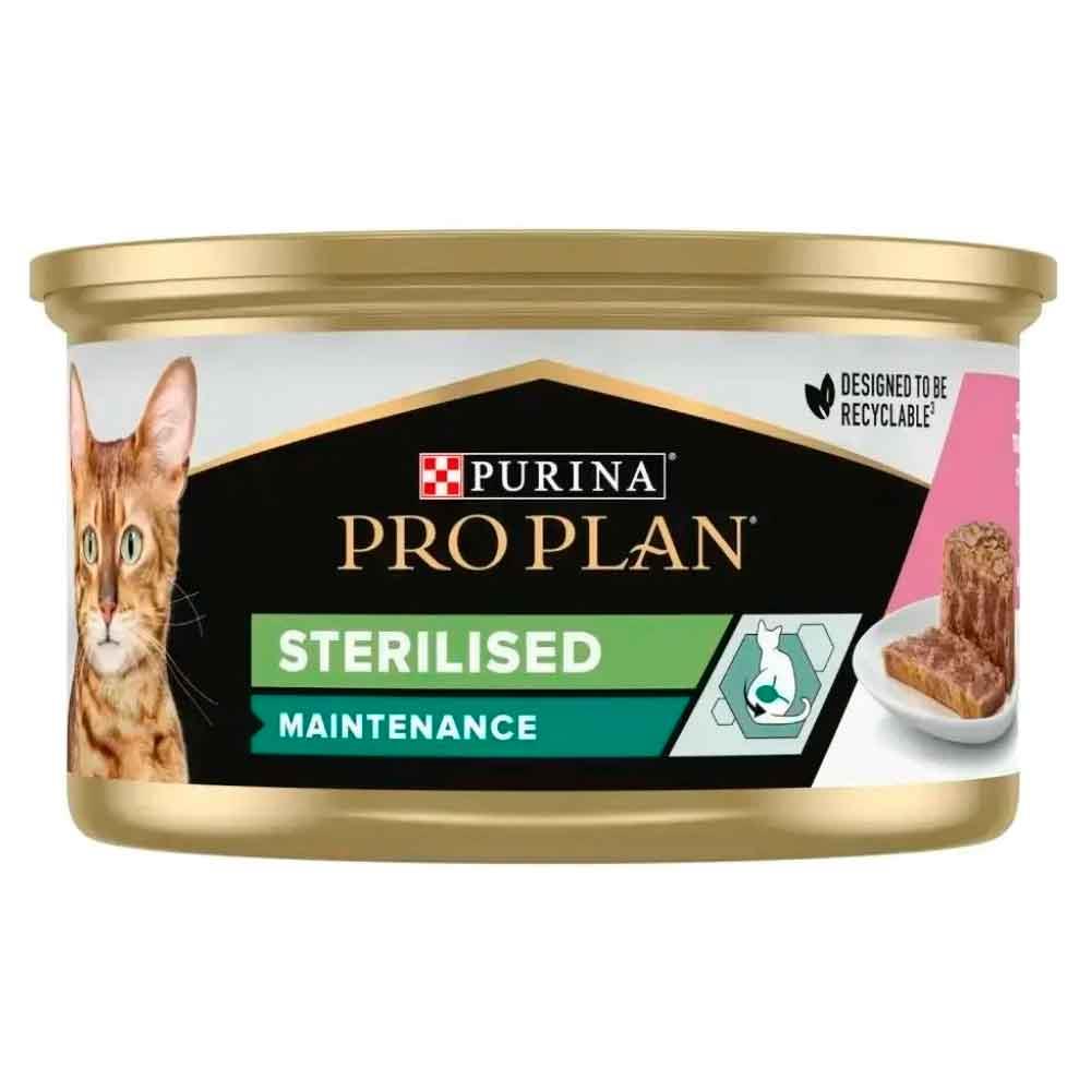 Proplan Kedi Konservesi Ton Balıklı ve Somonlu Kısırlaştırılmış 85 Gr 8445290173287 Amazon Pet Center