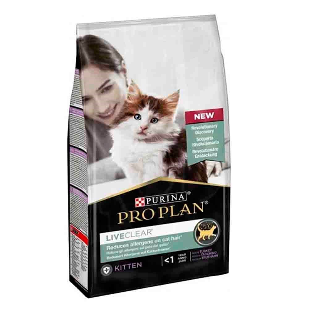 Proplan LiveClear Hindi Etli Yavru Kedi Maması 1,4 Kg 7613287232526 Amazon Pet Center