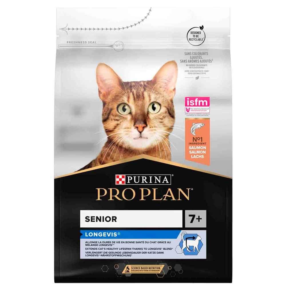Proplan Senior Somonlu Yaşlı Kedi Maması 3 Kg 7613036508377 Amazon Pet Center