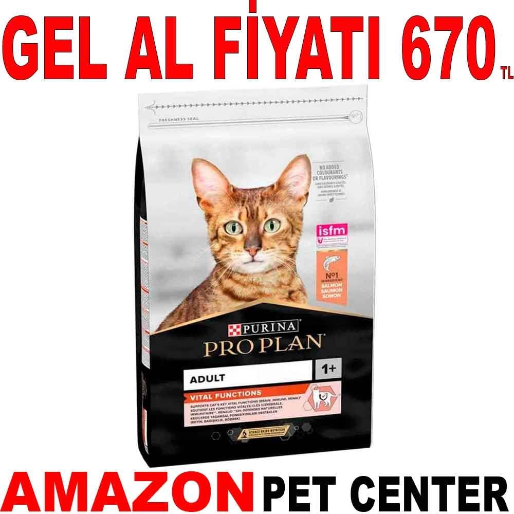 Proplan Somonlu Kedi Maması 1.5 Kg 18155006 Amazon Pet Center