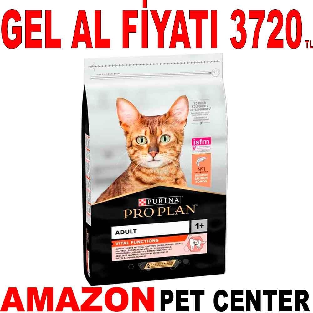 Proplan Somonlu Kedi Maması 10 Kg 18150001 Amazon Pet Center