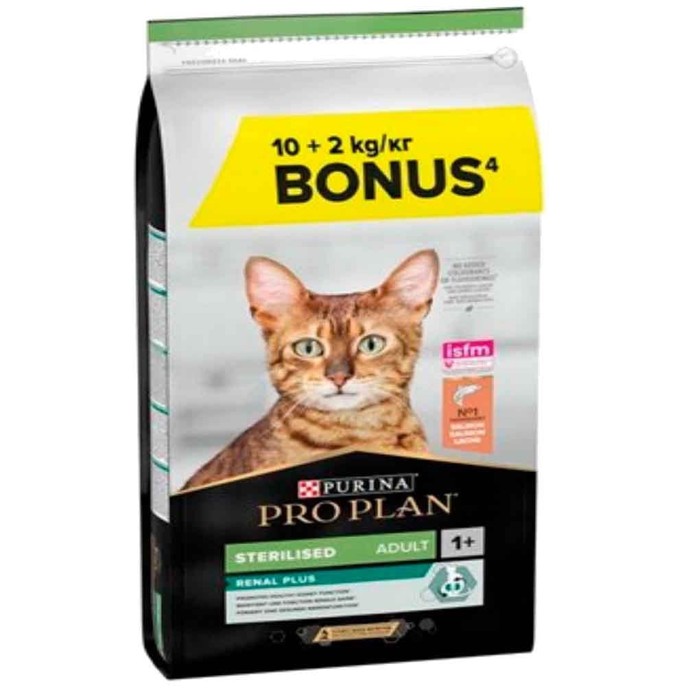 Proplan Sterilised Kısır Somonlu Kedi Maması 10+2 Kg 7613036075534 Amazon Pet Center