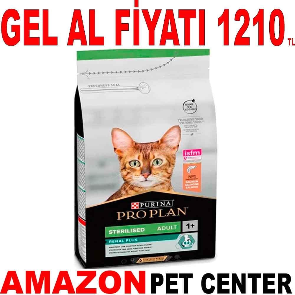 Proplan Sterilised Somonlu Kısır Kedi Maması 3 Kg 18147001 Amazon Pet Center