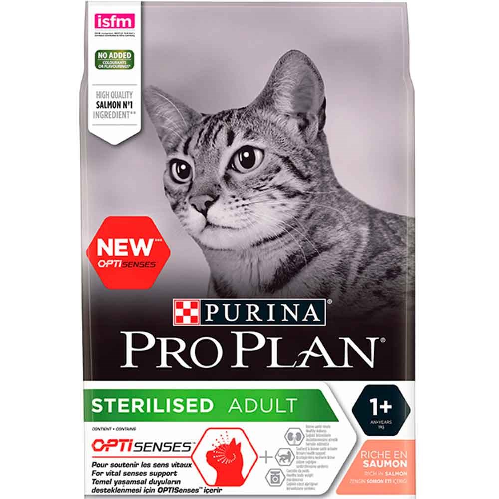 Proplan Sterilised Somonlu Kısır Kedi Maması 3 Kg 7613033560064 Pro Plan Kısır Kedi Mamaları Amazon Pet Center