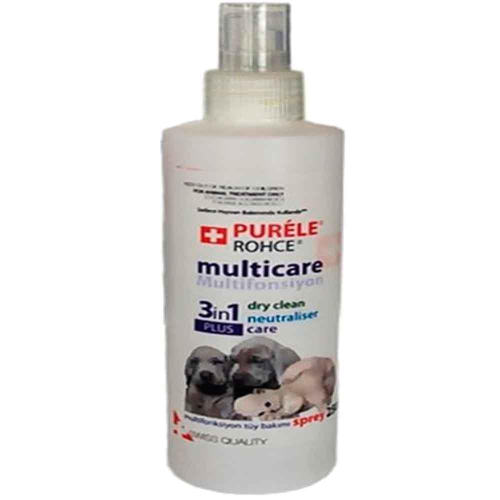 Purele 3IN1 Multifonksiyon Care Kedi Köpek Tüy Bakımı Spreyi 250 ml 000000248419 Amazon Pet Center
