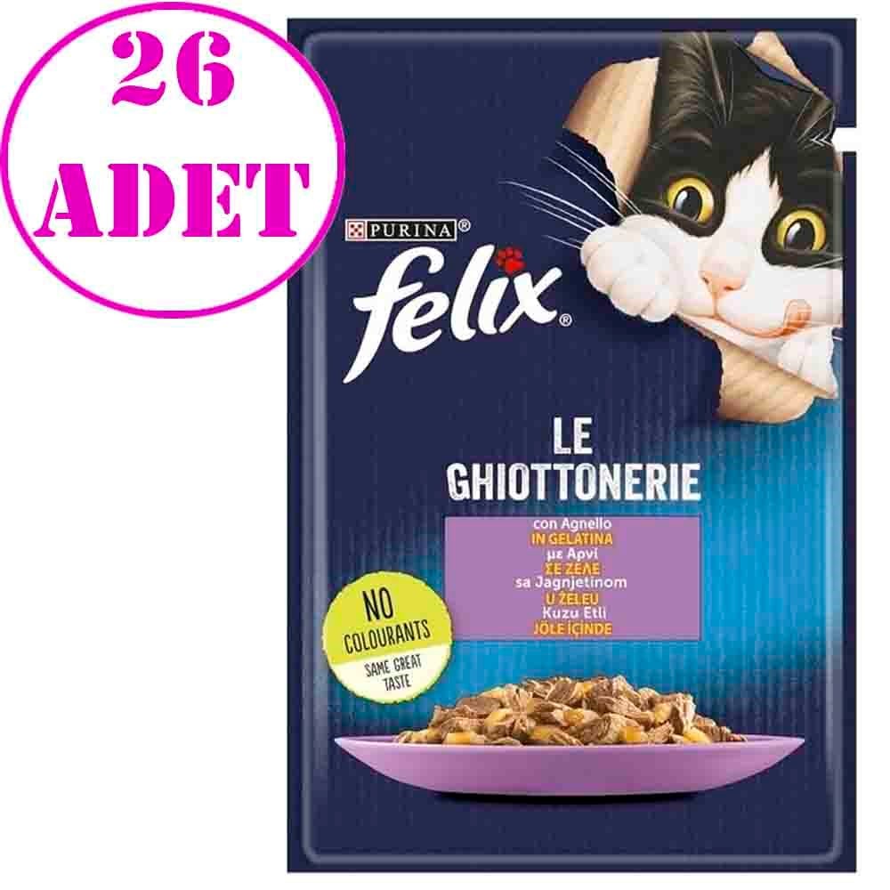 Purina Felix Kuzu Etli Yaş Kedi Maması 85 Gr 26 AD 7613287484123 Amazon Pet Center