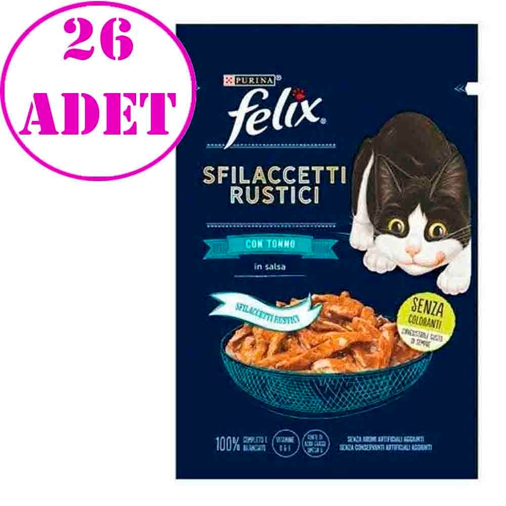Purina Felix Ton Balıklı Lezzetli Et Dilimleri Punch 80 Gr 26 Adet 32132076 Amazon Pet Center