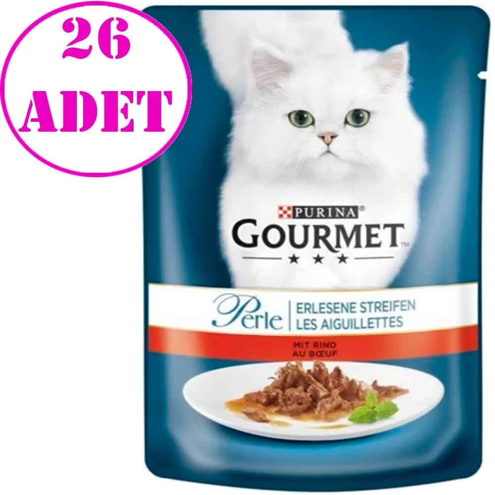 Purina Gourmet Perle Izgara Sığır Etli Kedi Konservesi 85 gr 26 AD 32116397 Amazon Pet Center