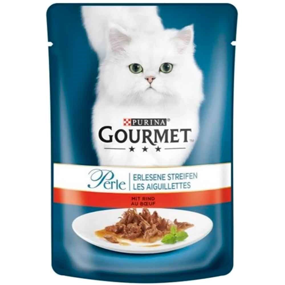 Purina Gourmet Perle Izgara Sığır Etli Kedi Konservesi 85 gr 4000487225930 Amazon Pet Center