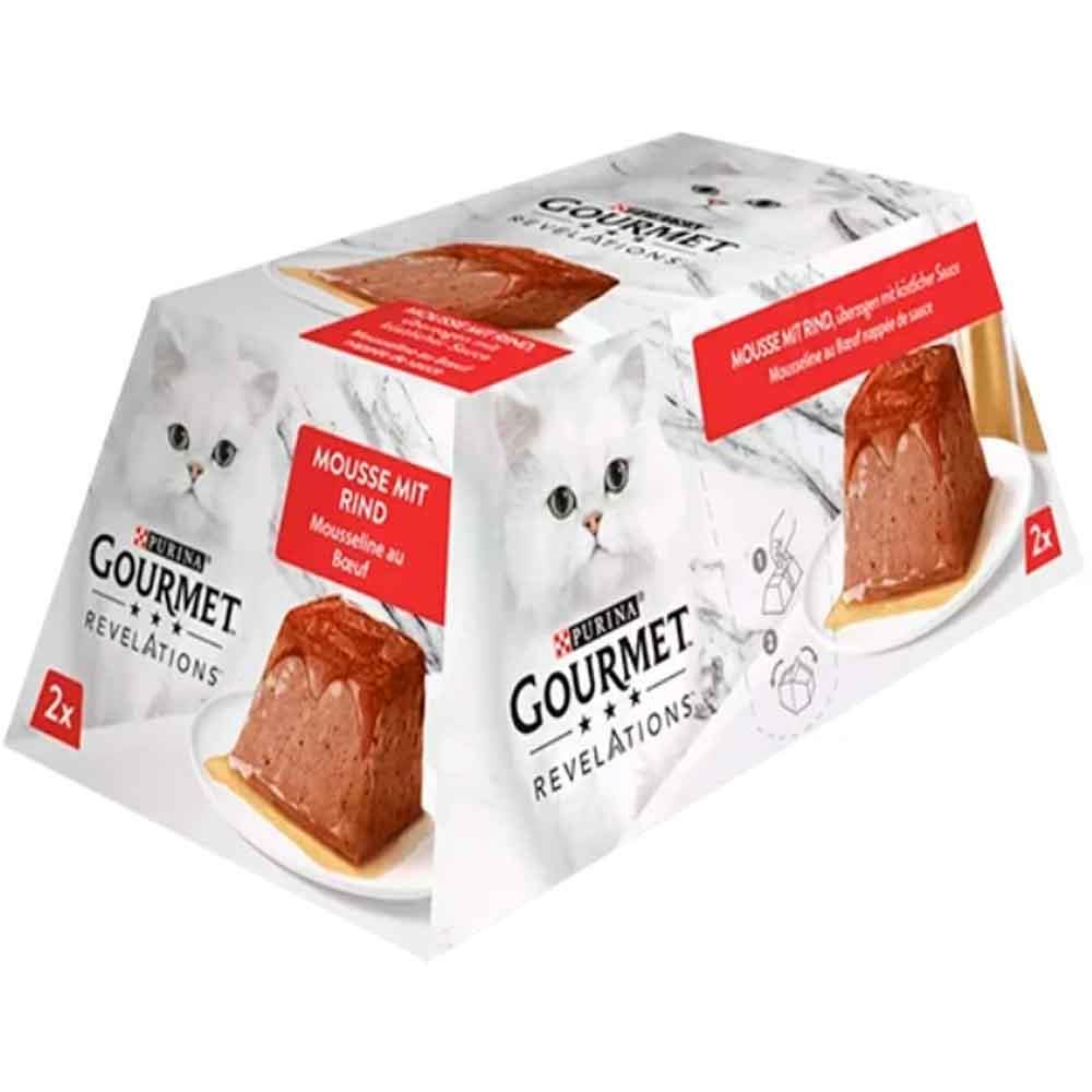Purina Gourmet Revelations Sığır Etli Kedi Yaş Maması 2x57 Gr 7613287067067 Amazon Pet Center