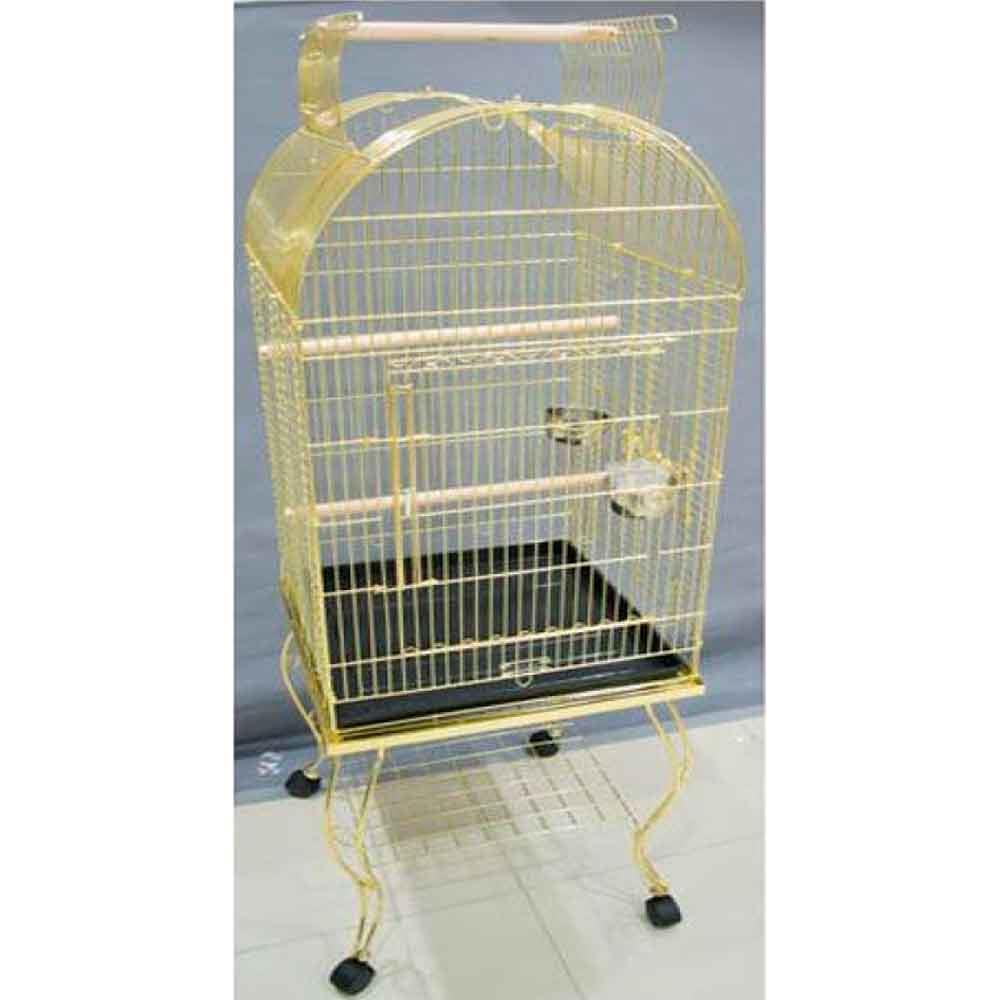 QH Sehpalı Papağan Kafesi Gold 51x51x152 Cm 902 AG 1830000090911 Amazon Pet Center