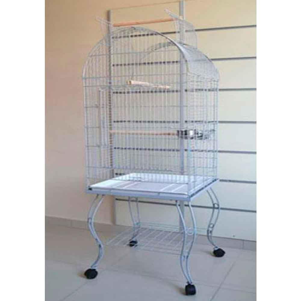QH Sehpalı Papağan Kafesi Krom 51x51x152 Cm 902 AC 1830001455504 Amazon Pet Center