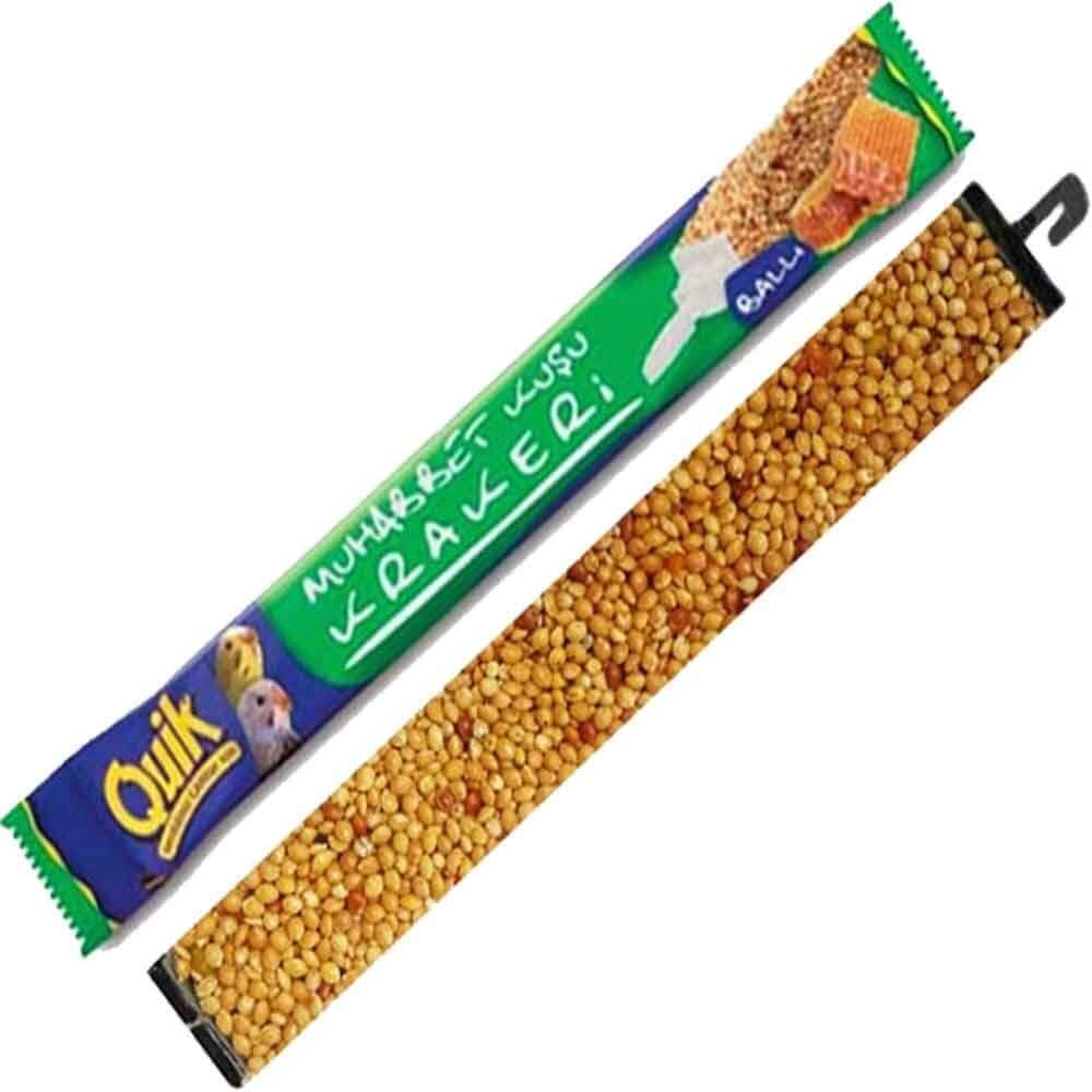 Quik Ballı Muhabbet Krakeri 1 Adet 8680468041214 Quik Kuş Krakerleri Amazon Pet Center