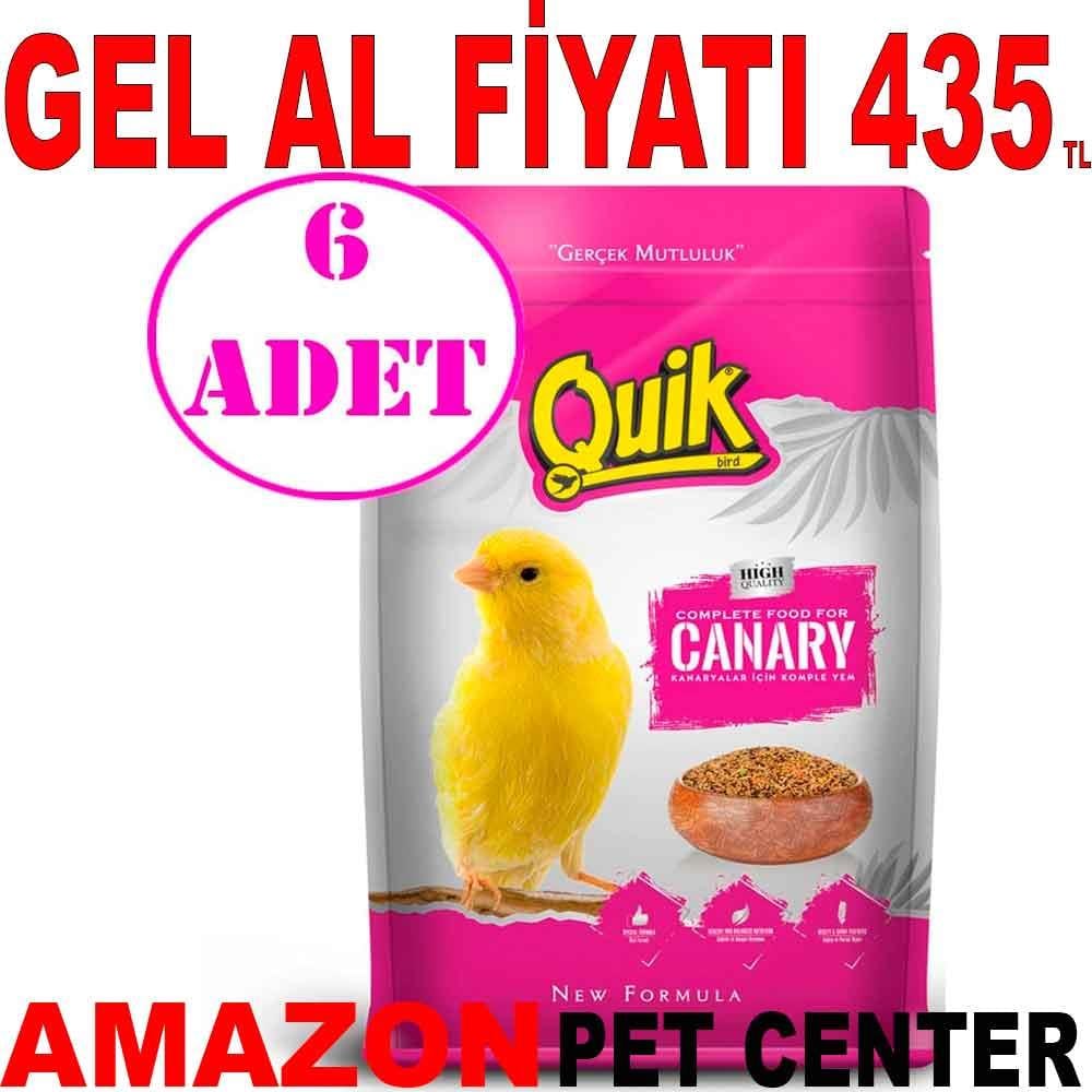 Quik Kanarya Yemi 500 Gr 6 Ad 19564005 Amazon Pet Center