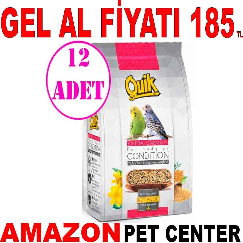 Quik Kızıştırıcı Yem 150 gr 12'li 18737004 Amazon Pet Center