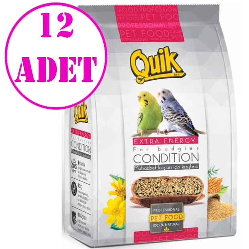 Quik Kızıştırıcı Yem 150 gr 12'li 32120240 Quik Kuş Yemi Katkıları  Amazon Pet Center