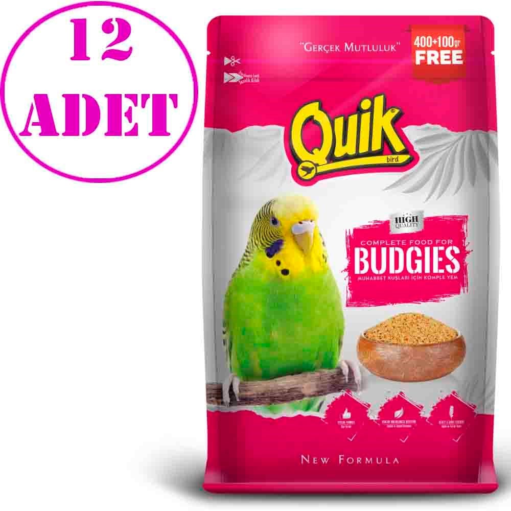 Quik Muhabbet Yemi 400+100 Gr 12 AD 32126952 Amazon Pet Center