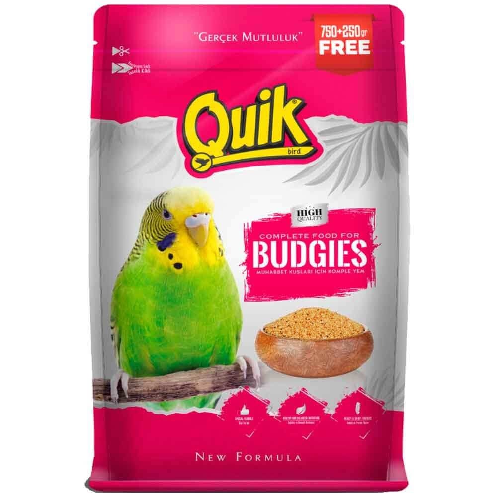 Quik Muhabbet Yemi 750+250gr 8680468041559 Quik Muhabbet Kuşu Yemleri Amazon Pet Center