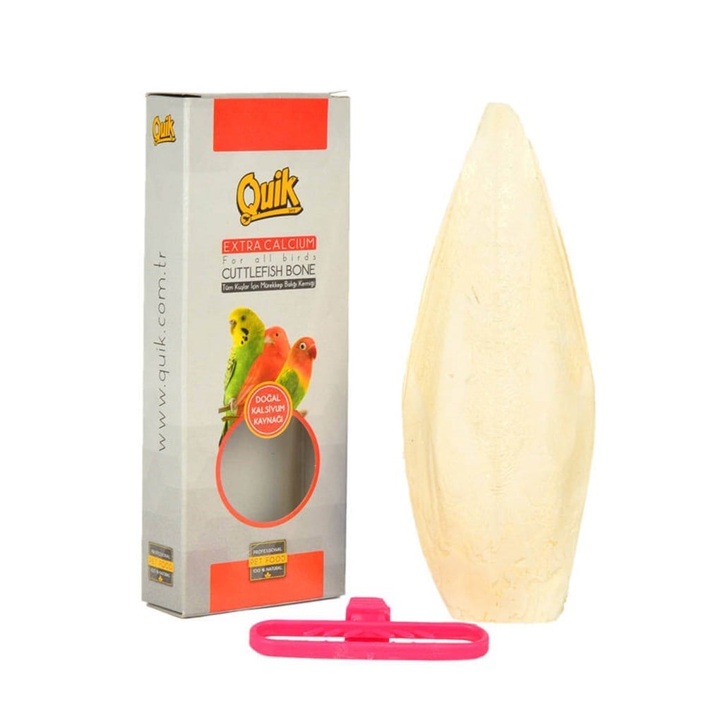 Quik Mürekkep Balığı Kemiği Orta 8680468040965 Quik Kuş Gaga Taşları Amazon Pet Center