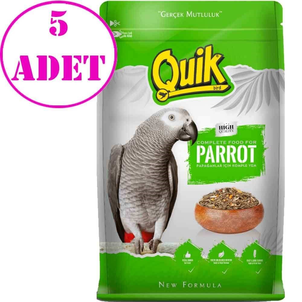 Quik Papağan Yemi 750 gr 5 AD 32127485 Quik Papağan Yemleri Amazon Pet Center