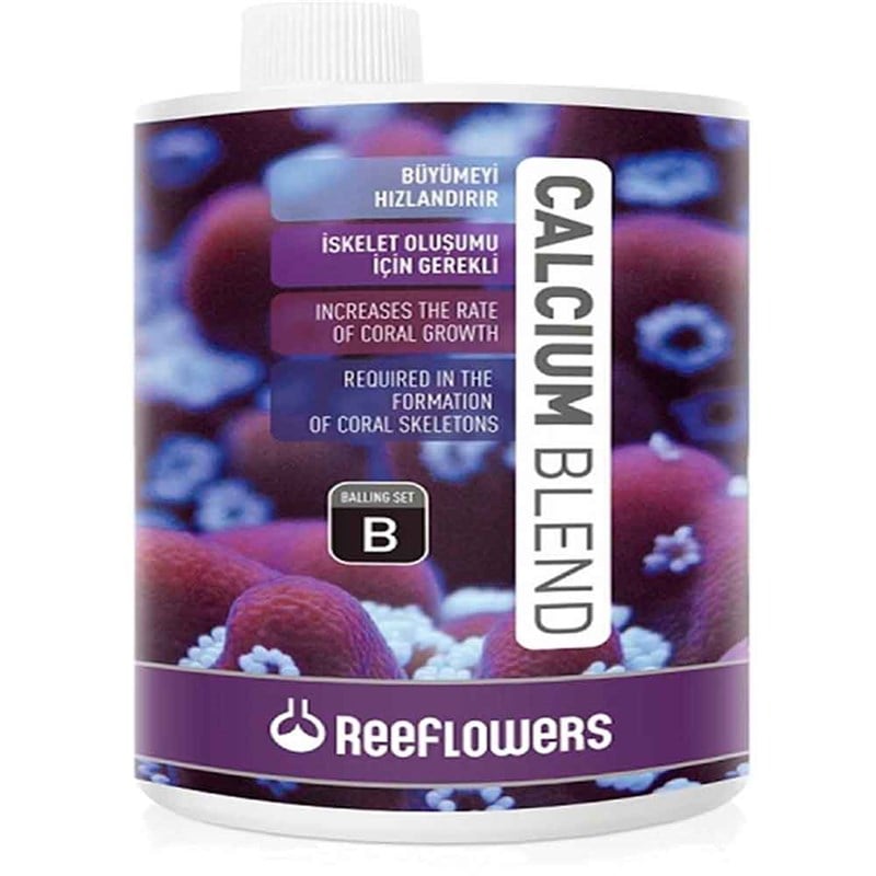 Reef Flowers Calcium Blend Deniz Canlısı Kalsiyum Katkısı 1000 ml 8680716330169 Reeflowers Deniz Akvaryumu Katkıları Amazon Pet Center