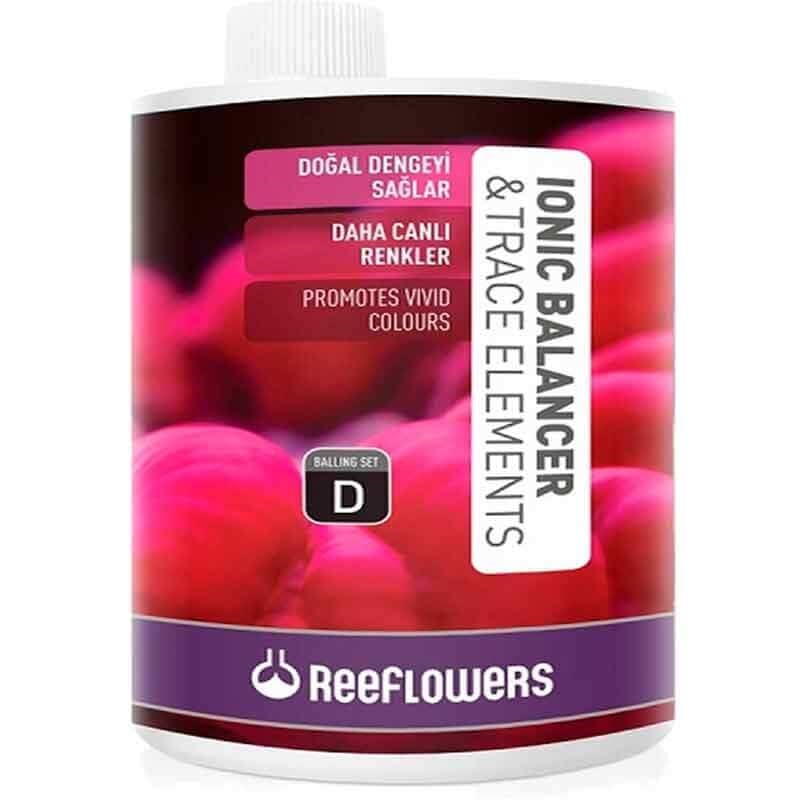 Reef Flowers Ionic Balancer & Trace Elements Tuzlu Su Katkısı 1000 ml 8680716330367 Reeflowers Deniz Akvaryumu Katkıları Amazon Pet Center
