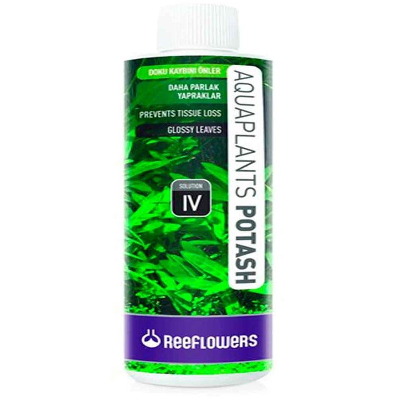 ReeFlowers AquaPlants Potash IV 85 ml 8680716335324 Reeflowers Akvaryum Bitki Vitaminleri Amazon Pet Center