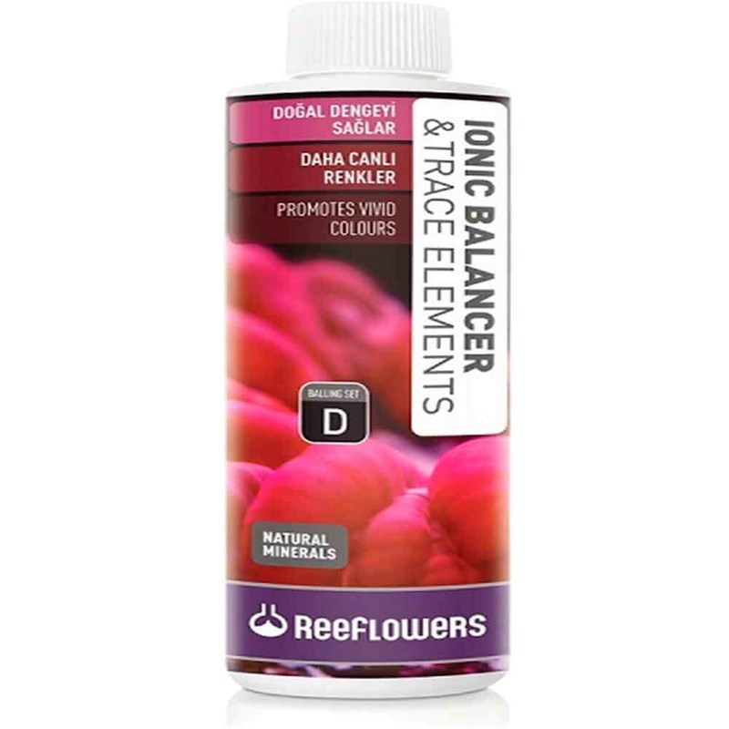 ReeFlowers Ionic Balancer Trace Elements 500 ml 8680716330350 Reeflowers Deniz Akvaryumu Katkıları Amazon Pet Center