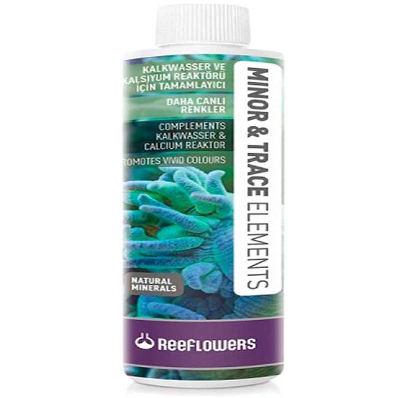 ReeFlowers Minor Trace Elements 250ml 8680716330947 Reeflowers Deniz Akvaryumu Katkıları Amazon Pet Center