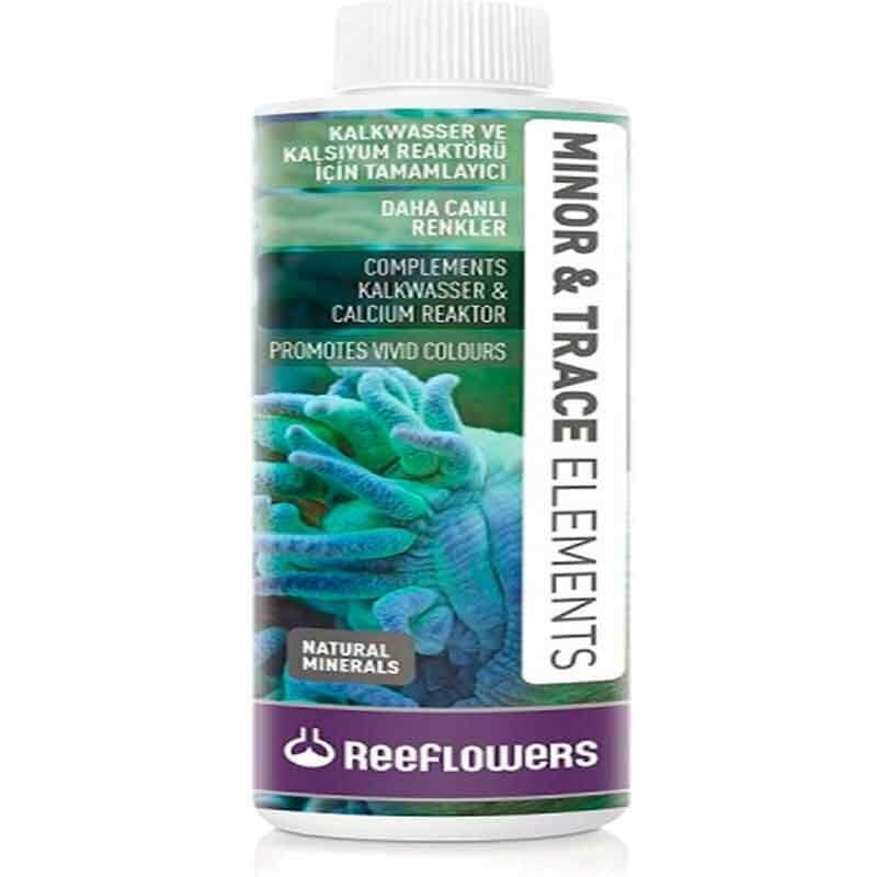 ReeFlowers Minor Trace Elements 500 ml 8680716330954 Reeflowers Deniz Akvaryumu Katkıları Amazon Pet Center