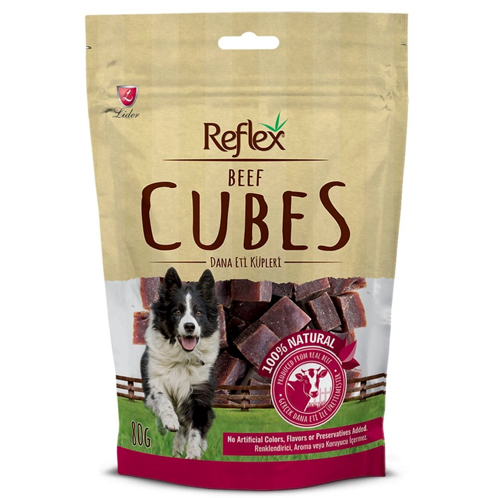 Reflex Biftekli Dilim Küp Köpek Ödülü 80 Gr 8698995003094 Amazon Pet Center